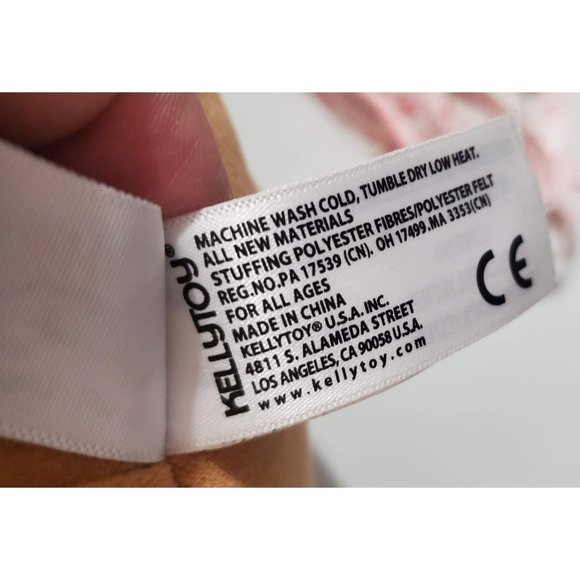 Kellytoy Squishmallow Kangaroo "Keely" with Pouch 8" Tan Squishy Plush - Picture 6 of 8